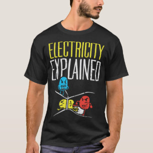 Camiseta Explican Electricidad al Profesor De Electricidad 