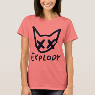 Camiseta Explody el gato