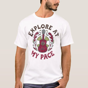Camiseta Explora a mi ritmo Viaja solo
