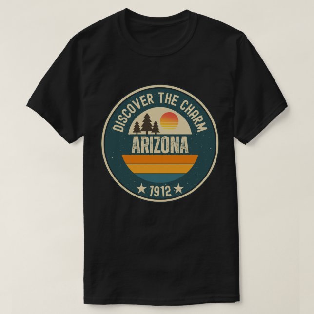 Camiseta Explora Arizona: Diseños para cada enamorado (Diseño del anverso)