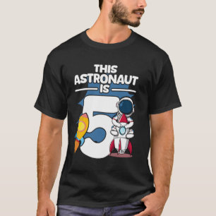 Camiseta Explora el cohete galaxy Cosmos Astronauta 5º Bir