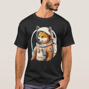 Camiseta Explora el Cosmos con un Astronauta Corgi