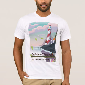 Camiseta Explora el faro del desierto