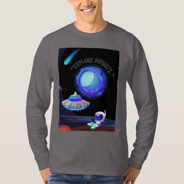 Camiseta Explora el Infinito (Anverso)