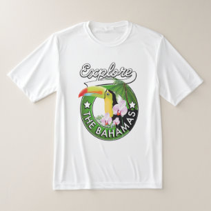Camiseta Explora el logotipo de las Bahamas