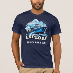 Camiseta Explora, enriquece tu alma
