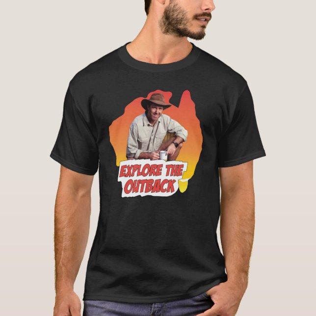 Camiseta Explora la aventura del Outback australiano Austra (Anverso)
