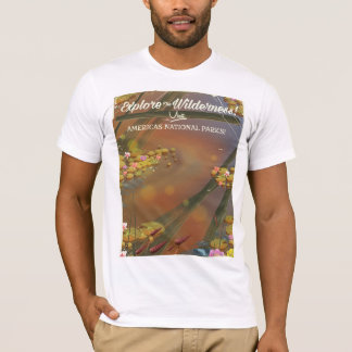 Camiseta ¡Explora la naturaleza! visita EE. UU.