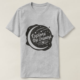 Camiseta Explora los soñadores del universo espacial