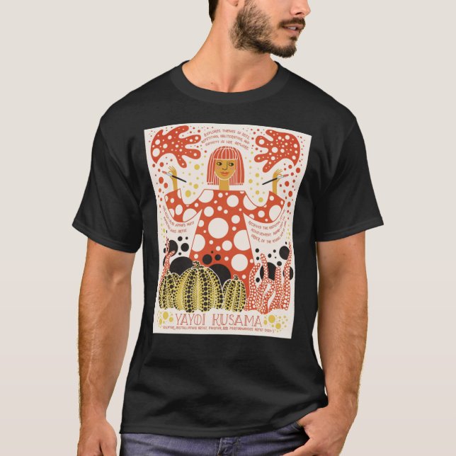 Camiseta Explora los temas Yayoi Kusama Classic T-Shirt (Anverso)