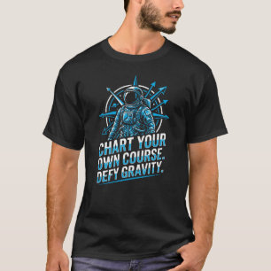 Camiseta Explora Más Allá Motivación Astronauta Gr