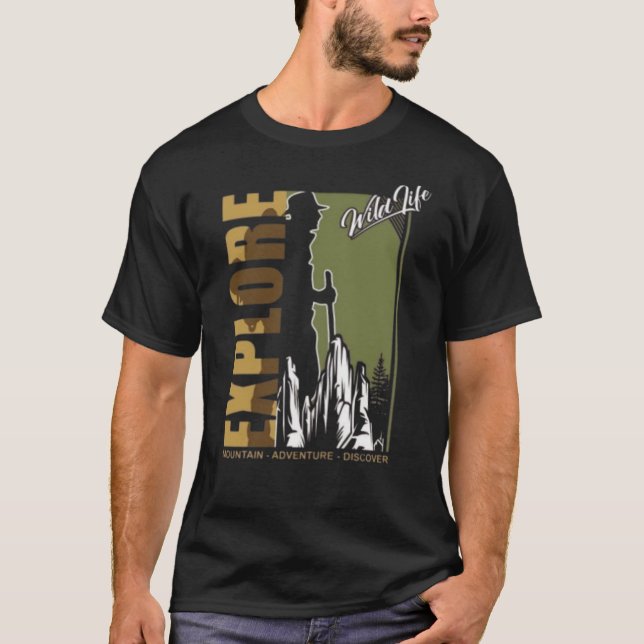 Camiseta Explora Wildlife Adventure (Anverso)