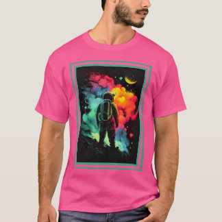 Camiseta Exploración Astronauta Vibrante de Odyssey Interst