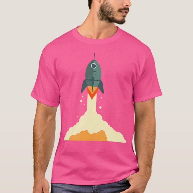 Camiseta Exploración astronómica astronauta de cohetes espa (Anverso)