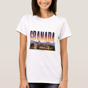 Camiseta Exploración cultural española en Granada, España �