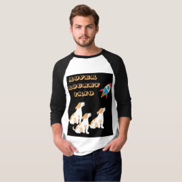 Camiseta Exploración de aventuras espaciales con cohetes de