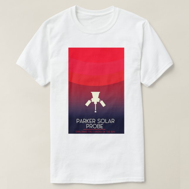 Camiseta Exploración de la sonda solar Parker (Diseño del anverso)