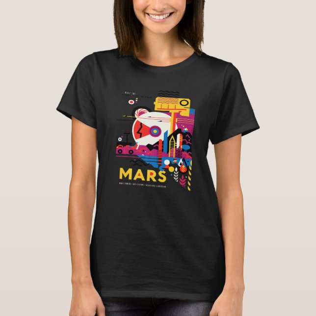 Camiseta Exploración de Marte (Anverso)