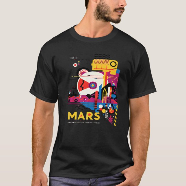 Camiseta Exploración de Marte (Anverso)