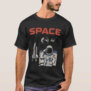 Camiseta Exploración e Innovación del Espacio Exterior por
