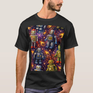 Camiseta Exploración robótica cósmica