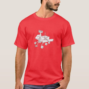 Camiseta Exploración Rover de Marte