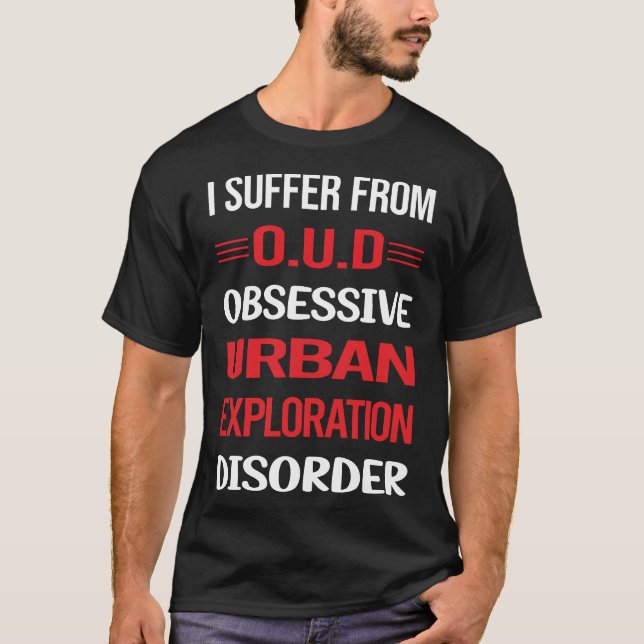 Camiseta Exploración Urbana Obsesiva (Anverso)