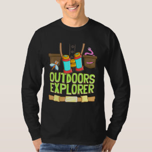 Camiseta Explorador al aire libre Zookeeper Vest Bugs Binoc
