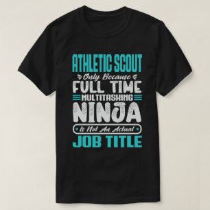 Camiseta Explorador Atlético Profesor Entrenador Multitarea