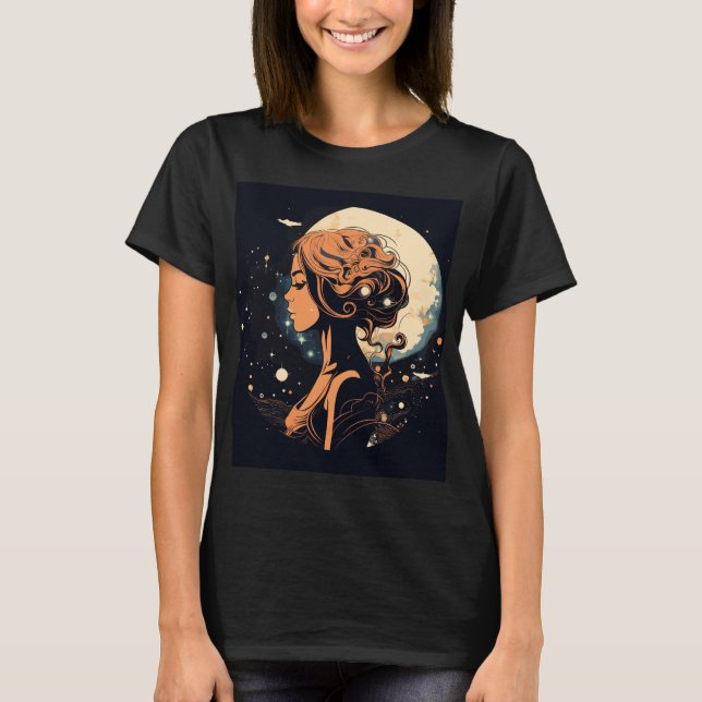 Camiseta Explorador celeste (Anverso)