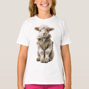 Camiseta Explorador Corderito Elegante Niños