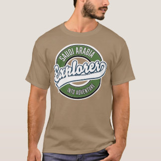 Camiseta Explorador de Arabia Saudita en aventura