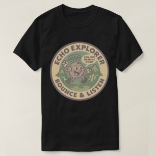 Camiseta Explorador de audición retro divertido