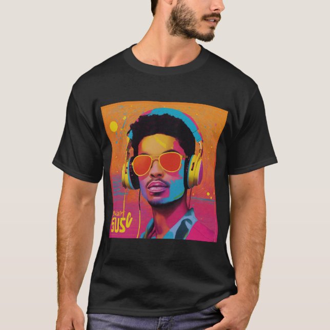 Camiseta "Explorador de auditorios: Tee de golpes y sueños" (Anverso)
