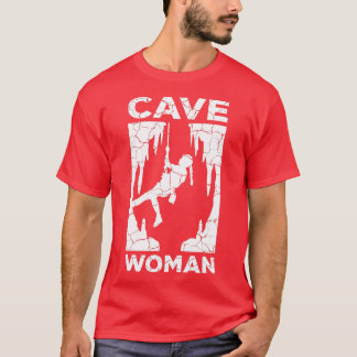 Camiseta Explorador De Cuevas De Mujeres Cueva Y Amante De