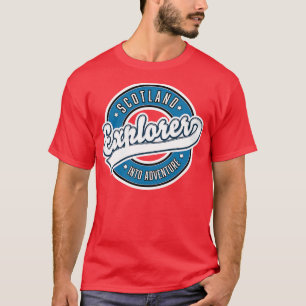 Camiseta Explorador de Escocia en aventura