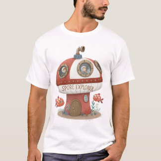Camiseta Explorador de esporas - Submarino T-S de toadstool