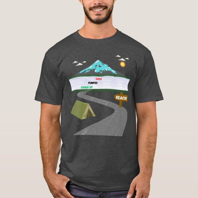 Camiseta Explorador de montaña (Anverso)