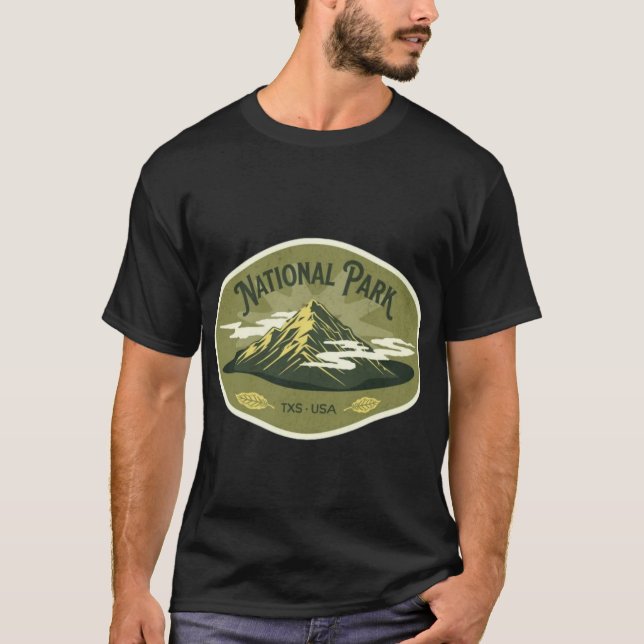 Camiseta Explorador de parques nacionales (Anverso)