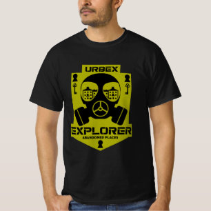 Camiseta Explorador de Urbex Abandonado Fotografía de lugar