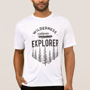 Camiseta Explorador del Desierto Vagón Estación Cañoa Árbol