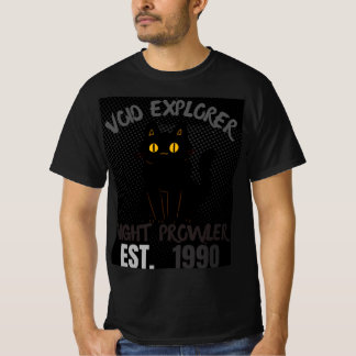 Camiseta Explorador del Vacío Merodeador Nocturno Gráfico d