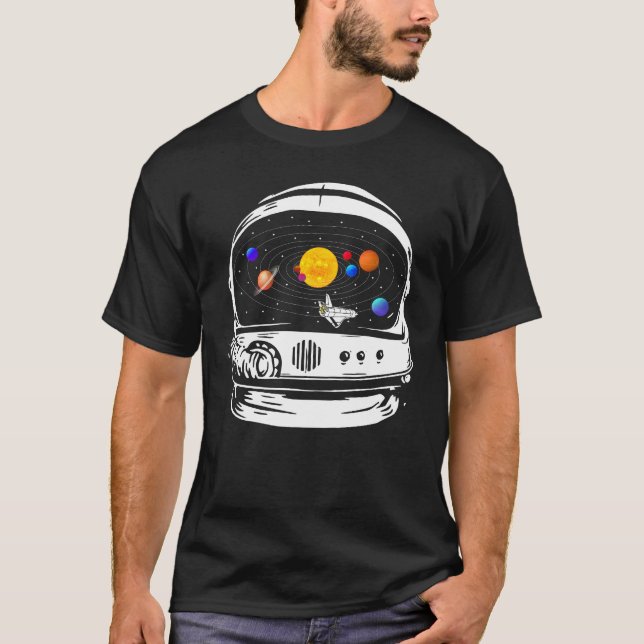 Camiseta Explorador espacial (Anverso)
