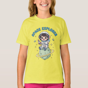 Camiseta Explorador espacial Kawaii