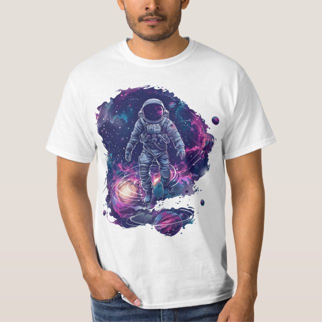 Camiseta Explorador galáctico (Anverso)