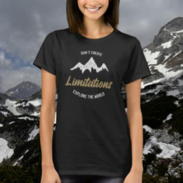 Camiseta Explorador ilimitado