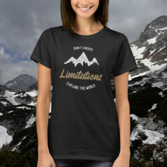 Camiseta Explorador ilimitado (Subido por el creador)