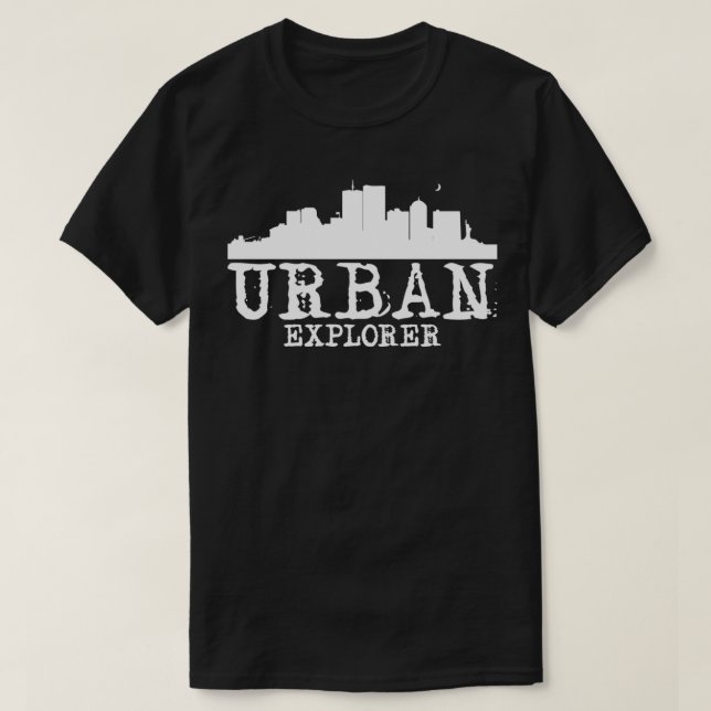 Camiseta Explorador Urbex Lugares perdidos Exploración de l (Diseño del anverso)