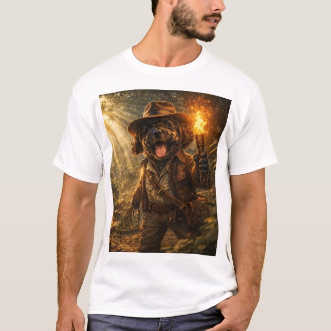Camiseta Exploradora Cockapoo Regalo Perro Aventur (Anverso)