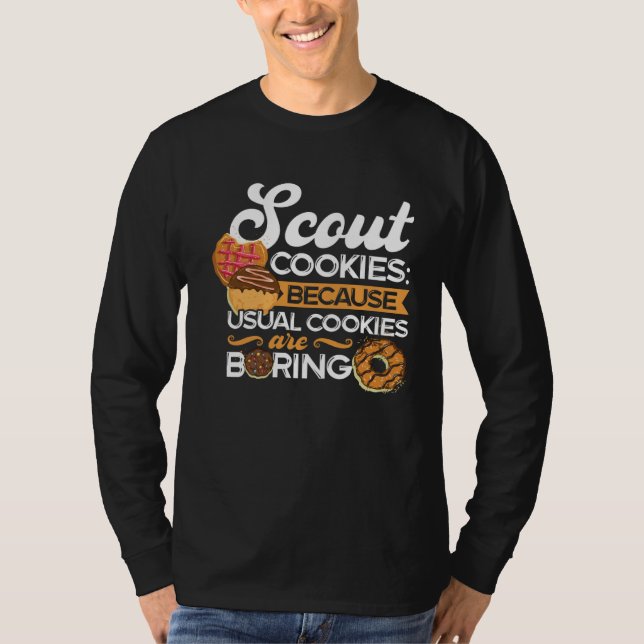 Camiseta Exploradora y vendedora de galletas  Galleta de ex (Anverso)